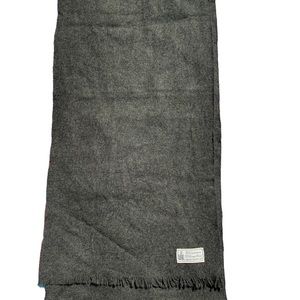 Handcraft Inc. 50% Cashmere 50% Virgin Wool Green Scarf